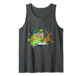 Christmas Scooby Doo Mystery Machine Reindeer Gang Tank Top