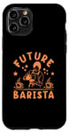 Coque pour iPhone 11 Pro Cafetière Future - Future Barista