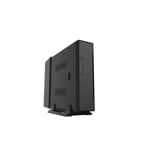 CoolBox IPC-2, Mini-Tour, PC, Mini-ITX, Noir, 2 L, 60 W