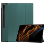 samsung Samsung Tab S8 Ultra Tri-Fold PU Case Teal