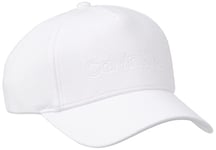 Calvin Klein Men's CK Jersey BB Cap K50K509214, White (Bright White), OS