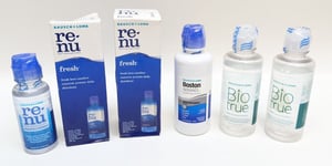 Set of 6 ReNu, Bio true,  Bausch & Lomb Bio true Multi-Purpose