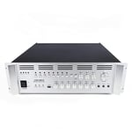 BeMatik - Amplification du Son Professionnel 1000W 110V 8 Zones avec MP3 AUX MIC Rack