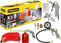 Stanley Pneumatic Tool Set 8 Pcs.