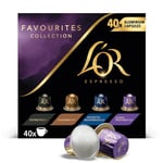 L'OR Espresso Favourites Variety Box Coffee Pods x40