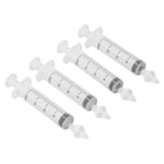 4pcs 20ml Baby Nasal Aspirator Versatility Syringe Nose Cleaner Irrigator With