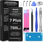 [4600mah] Batterie Pour Iphone 7 Plus, (2023 Nouvelle Version) Ultra Haute Capacité Remplacement De Batterie Pour Iphone 7 Plus Modèles A1661, A1784, A1785 Avec Kit D'outils De Réparation Complet