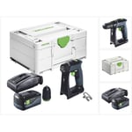 Cxs 18 Perceuse-visseuse sans fil 18 v 40 Nm Brushless + 1x batterie 5,0 Ah + chargeur + Systainer - Festool