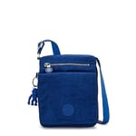 Kipling Women's New Eldorado Crossbody Bags, Deep Sky Blue, 6''L x 7.8''H x 0.8''D