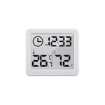 Greenblue - GB384W thermomètre/hygromètre avec fonction horloge blanc digital