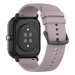 20 mm Amazfit GTS 3 klockarmband i silikon - Lila Lila