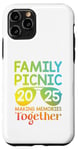 Coque pour iPhone 11 Pro Pique-nique - Pique-nique familial faisant des souvenirs ensemble 2025