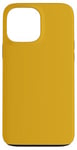 Coque pour iPhone 13 Pro Max Couleur verge d'or simple