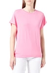 Bestseller A/S Women's Jdynelly S/S O-Neck Top JRS Noos T-Shirt, Pink Power, M