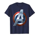 Avengers Age Of Ultron Captain America Logo T-Shirt