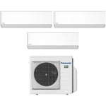 Trial split inverter air conditioner series etherea white 9+9+9 with cu-3z52tbe r-32 wi-fi integrated 9000+9000 white - Panasonic