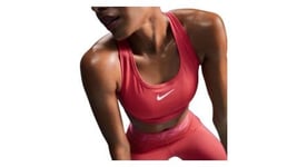 Brassiere nike swoosh medium support rose femme