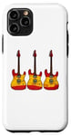 iPhone 11 Pro Electric Guitar Spanish Flag Guitarist Musician Spain Case