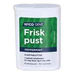 Nycodent Frisk Pust Peppermint - 50 sugetabl. Personlig pleie Tyggegummi og sugetabletter Munn- & tannpleie