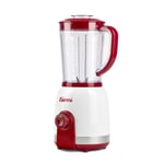 Girmi FR27 Blender 350 Watt 1 Litre 6 Lames Blanc Rouge Fr2701