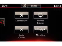 CarAudio-Systems CAS Apple Carplay/MirrorLink aktivering Citroen Peugeot m/SMEG+