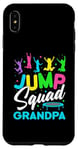 iPhone XS Max Jump Squad Grandpa Trampoline Bounce Birthday Trampolining Case