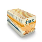 JC's Trek High Protein Flapjack Peanut Butter - Gluten Free - Plant Based - Vegan Snack - 50g X 36 Bars