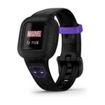 Garmin Vivofit Jr. 3, black Panther 2022, aktivitetsarmbånd for barn svart