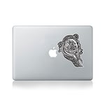 Graffiti Shrimp Vinyl Sticker for Macbook (13/15) or Laptop by David Thornton