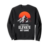 Mountain Peaks:Outdoor Adventures Breath of the Wild Nature Sweatshirt