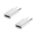 4Smarts Lightning til USB-C Adapter PD 27W, 2 stk sett