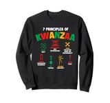 7 Principles Of Kwanzaa - African American Heritage Festival Sweatshirt