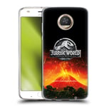 OFFICIAL JURASSIC WORLD FALLEN KINGDOM LOGO SOFT GEL CASE FOR MOTOROLA PHONES