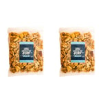 Scratch My Pork Bulk Pork Crackling - Lightly Salted Gluten Free Pork Scratchings - 100% Pork Rinds - Low Carb High Protein Pub Snacks - 250g Bag by The Skibbereen Food Co. (Pack of 2)