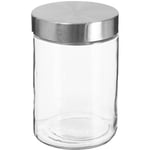 Bocal verre couvercle inox nixo 1,2l - 5five