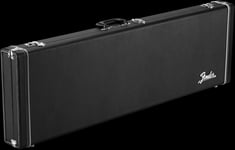 Fender Wood Bass Guitar Case - Classic Series - Precision / Jazz Bass In Black