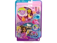 Polly Pocket - Coffret Fete Magique a la Piscine, Mini Figurines et accessoires