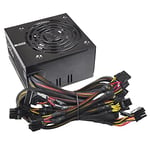 Evga 500 W1, 80+ White 500W, Power Supply 100-W1-0500-K3, Black