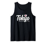 Japan Souvenirs Makes My Heart Skip A Beat I Love Tokyo Tank Top