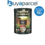 Cuprinol 5092434 Ducksback 5 Year Waterproof for Sheds & Fences Forest Oak 5 lit