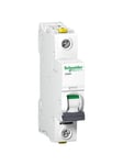 Schneider Electric Acti9 iC60N 1P 16A Dobbelt terminal D-karakteristik 6/10kA 230V Bredde 18mm