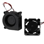 2-Pack Imprimante 3D Ender 3 V3 Ventilateur De Refroidissement,Y Compris 24V 4020 Extrudeuse Turbo Fan Et 24V 2510 Ventilateur De Refroidissement Avec Terminal À 2 Broches