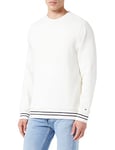 Tommy Hilfiger TIPPED MIXED TYPE CREWNECK White (Ivory)