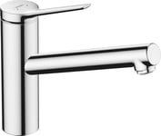 hansgrohe Zesis M33 Mitigeur de cuisine 150, EcoSmart, 1 jet, chromé, 74811000