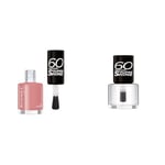 Rimmel, Coffret Duo Vernis : Séchage 60s, Couleur Ultra Brillante, Tenue 10 Jours, Anti-Choc & Anti-Ternissement