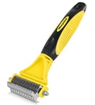 Morpilot Brosse Chien et Chat - Peigne Déméloir Professionnel pour Poils Longs et Courts - Anti-Nœuds, Poils Morts et Feutrages - Massage et Protection - Réduit la Perte de Cheveux Jusqu’à 90%