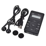 Portable Radio + Digital Display Built-in Battery Earphone Support4864