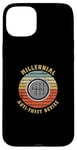 Coque pour iPhone 15 Plus Tee-shirt de boîte de vitesses manuelle Millennial avec dispositif antivol