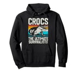 Crocs The Ultimate Survivalists Crocodile Pullover Hoodie