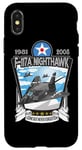 iPhone X/XS American Aircraft Stealth Bomber F117 Nighthawk Case